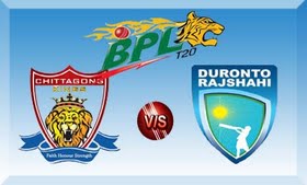 BPL 2013: Chittagong Kings Vs Duronto Rajshahi Scorecard Jan 19, 2013