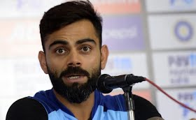 Standards we're talking about today have been set by myself: Virat Kohli