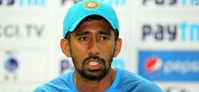 I am not exposing the name for the time being, but: Wriddhiman Saha warns journalist