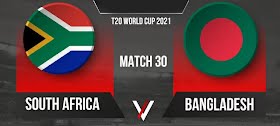 T20 World Cup 2021 Match 30 South Africa vs Bangladesh: Preview, Predicted XI, Fantasy tips