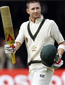 Michael Clarke scored his maiden double century in the Sydney Test