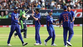 Chahal, Hooda shine as India beat Ireland by seven wickets in rain-affected 1st T20I